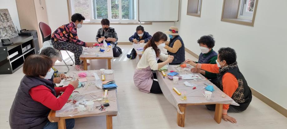 2022 계룡면 상반기 평생학습 "꼼지락교실(내흥리)" 이미지