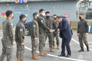 2023년 1월 18일 설 명정 군-소방 시설 노고 격려방문_제3585부대 3대대